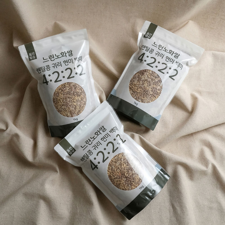 [동안밥상] [1+1] 느린 노화 잡곡쌀 1kg