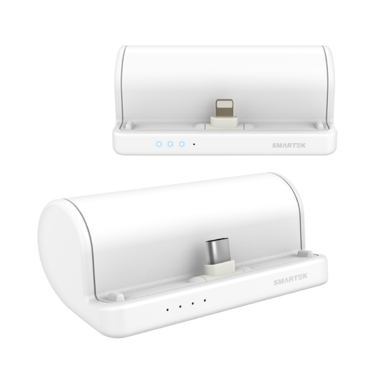 [스마텍] 거치식 일체형 보조배터리 5000mAh 