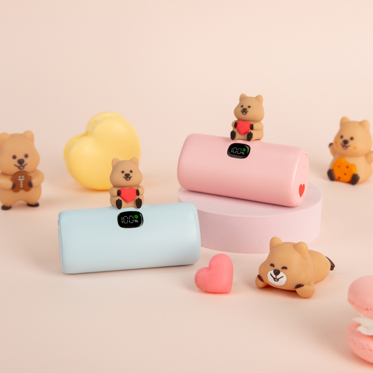 [보바] 꽃카 고속충전 도킹형 보조배터리 4800mAh 20W