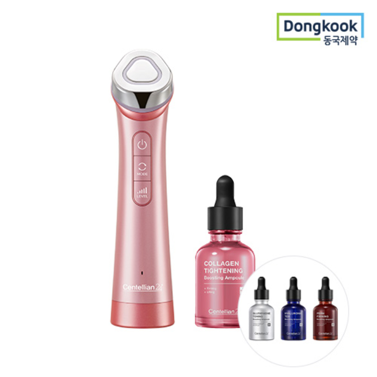 [센텔리안24] 마데카 프라임 프리즘핑크(디바이스+콜라겐앰플30ml)+전용앰플30ml 3종