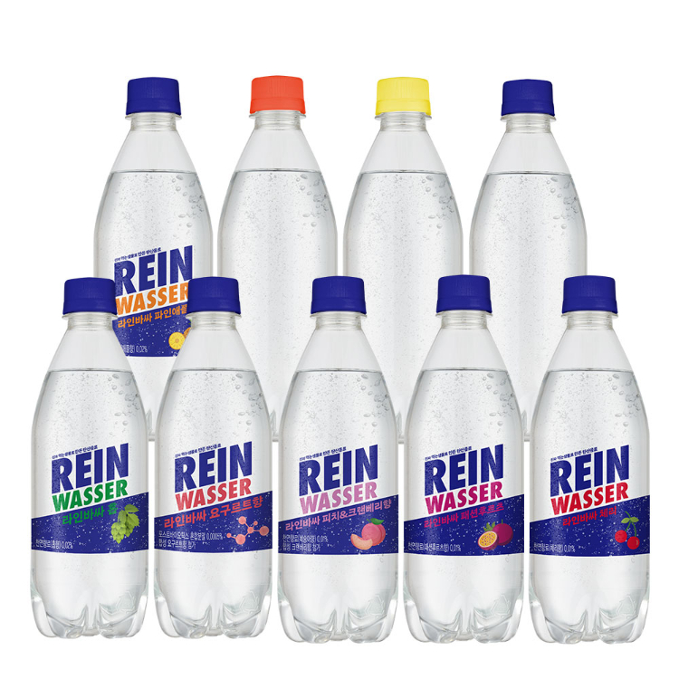 [동아오츠카] 라인바싸 500ml X 20병 9가지맛 탄산수 탄산음료